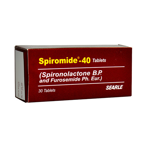 Spiromide 40/50mg – 30 Tablets | Advanced Blood Pressure & Fluid Control