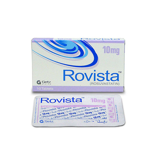 Rovista 10mg – 10 Tablets | Cholesterol & Heart Health Support