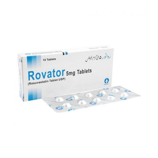 Rovator 5mg – 10 Tablets | Cholesterol & Heart Health Support