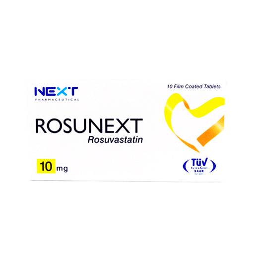 Rosunext (10mg) Tablets – 10’s | Cholesterol Control & Cardiovascular Health