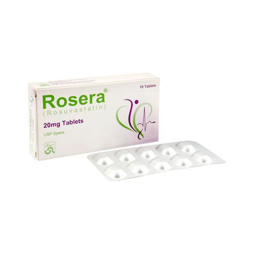 Rosera (20mg) Tablets – 10’s | Antihypertensive Medication