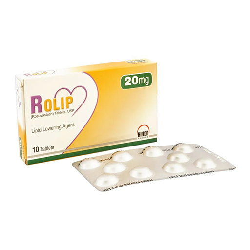 Rolip (20mg) Tablets – 10’s | High Blood Pressure & Heart Support