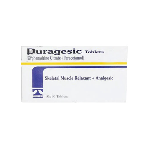 Duragesic 35/450mg Tablets – Tramadol & Paracetamol for Moderate to Severe Pain Relief (100 Tablets)