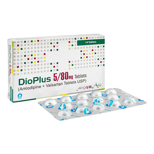 DioPlus 5/80mg Tablets – Effective Hypertension & Heart Health Support
