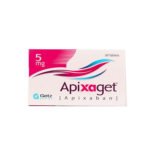 Apixaget 5mg Tablets – 30 Tablets – Blood Thinner & Heart Health Support