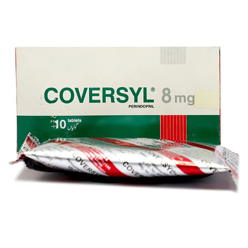 Coversyl 8mg Tablets – Blood Pressure & Heart Health Support