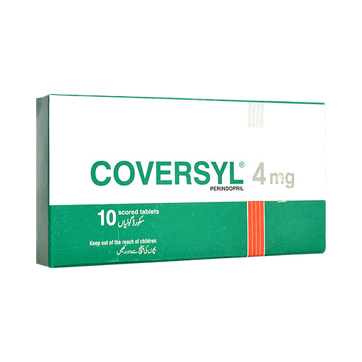 Coversyl 4mg Tablets – Blood Pressure & Heart Health Support