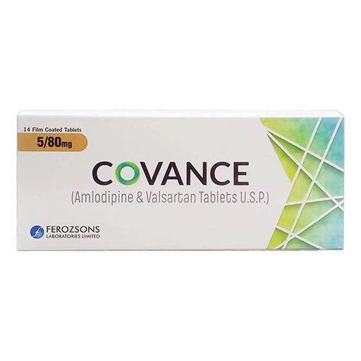 Covance 5/80mg Tablets – Blood Pressure & Heart Health Support