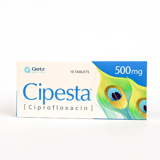 Cipesta 500mg Tablets – Broad-Spectrum Antibiotic for Bacterial Infections