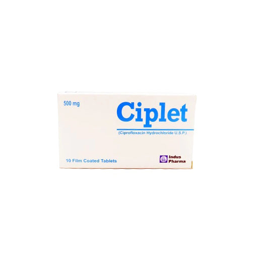 Ciplet 500mg Tablets – Broad-Spectrum Antibiotic for Bacterial Infections