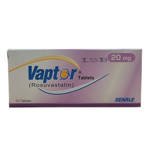 Vaptor 20mg – 10 Tablets | Advanced Cholesterol & Heart Health Support