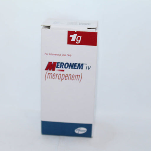 Meronem 1 g Injection / Infusion (Meropenem) – 1 Vial