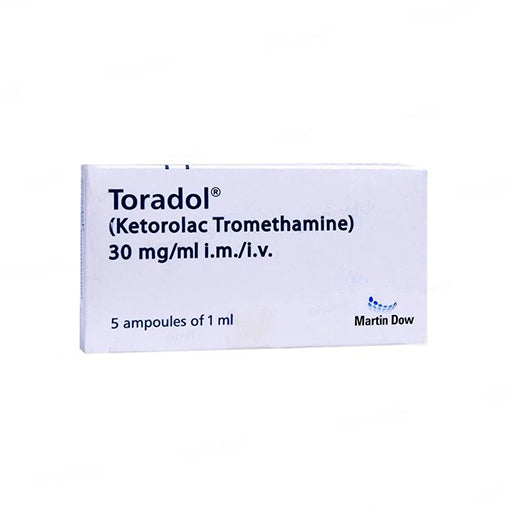 Toradol (30mg/ml) Injection – 5 Ampoules