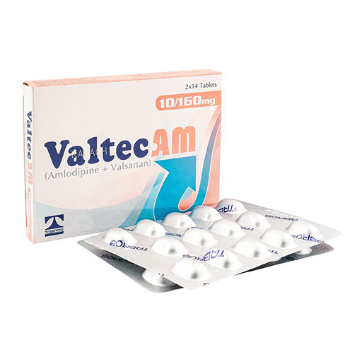 Valtec AM 10/160mg – 28 Tablets | Dual-Action Cholesterol & Blood Pressure Support