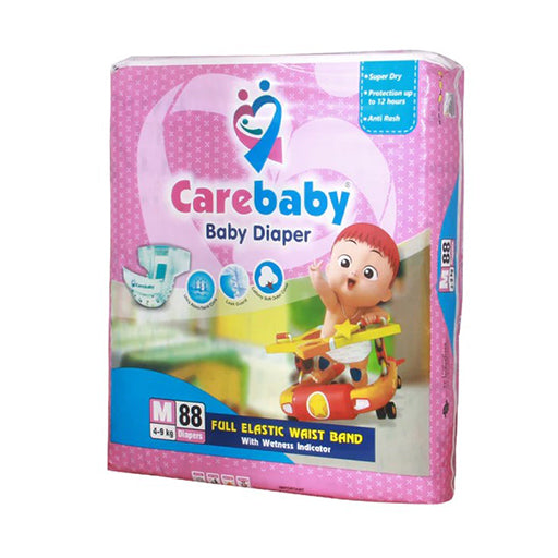 Carebaby Diapers Size 3 Medium – 88 Pieces | Super‑Absorbent Protection for Babies 4–9 kg