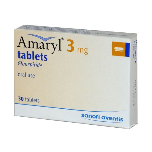 Amaryl (3mg) 30 Tablets