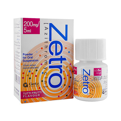 Zetro (200mg) 25ml Suspension