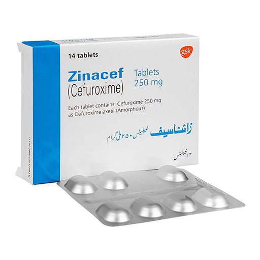 Zinacef (250mg) 14 Tablets