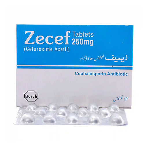 Zecef (250mg) 14 Tablets