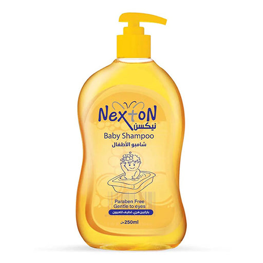 Nexton Baby Shampoo – 250 ml | Tear‑Free, Gentle & Moisturizing Hair Cleanser for Sensitive Scalp