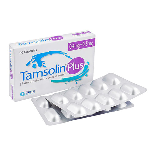 Tamsolin Plus (0.4/0.5mg) 20 Capsules