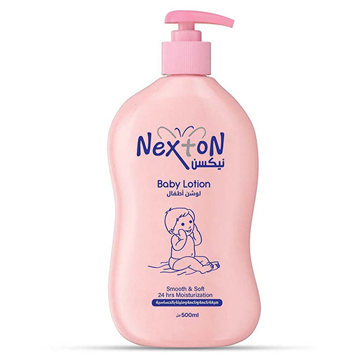 Nexton Baby Lotion – 500 ml | Gentle, Hypoallergenic Moisturizer for Delicate Baby Skin
