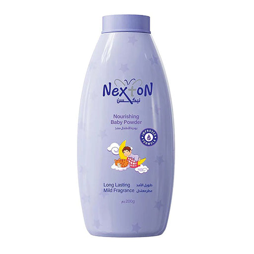 Nexton Baby Powder – 200 g | Gentle Moisture‑Absorbing & Hypoallergenic Powder for Delicate Skin