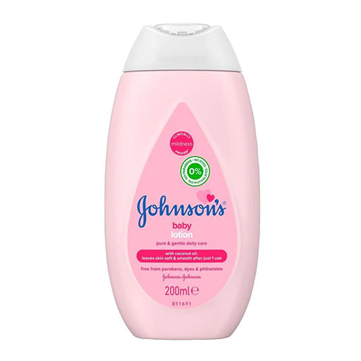 Johnson’s Baby Lotion – 200 ml (Imported) | Gentle, Hypoallergenic Moisturizing Lotion for Delicate Skin