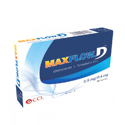 Maxflow-D (0.5/0.4mg) 20 Capsules