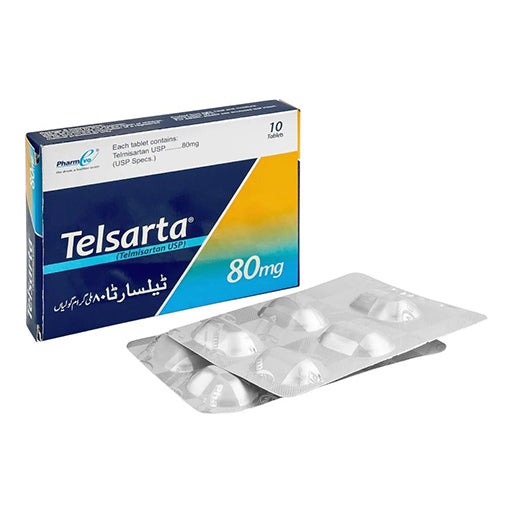 Telsarta 80mg – 10 Tablets | High-Potency Blood Pressure & Heart Health Support