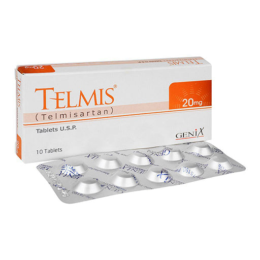 Telmis 20mg – 14 Tablets | Blood Pressure & Heart Health Support