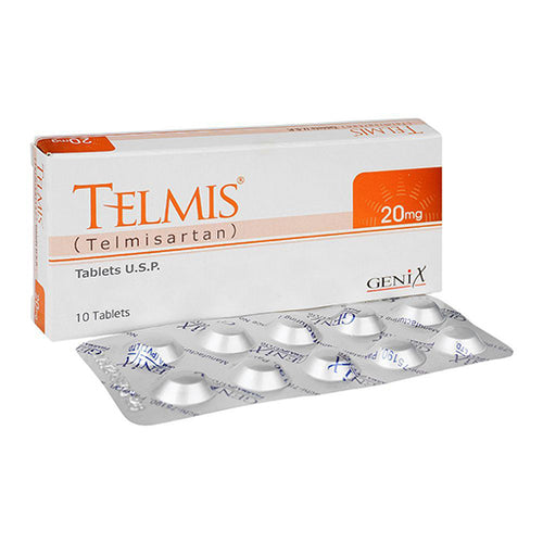 Telmis 20mg – 14 Tablets | Blood Pressure & Heart Health Support