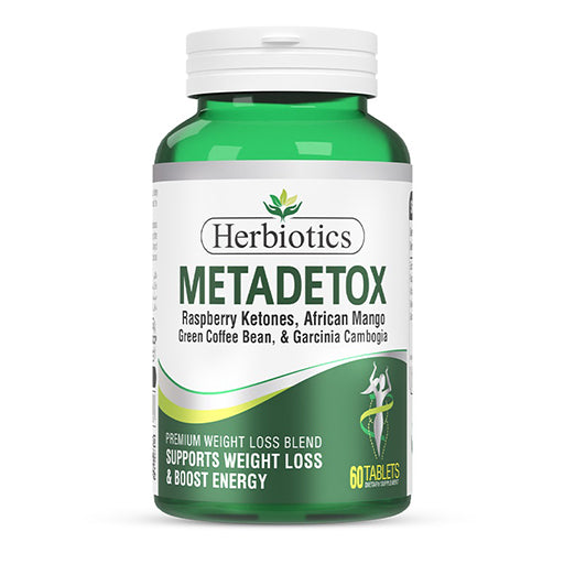 Herbiotics Metadetox – Natural Weight Management & Fat-Burning Supplement | 60 Tablets