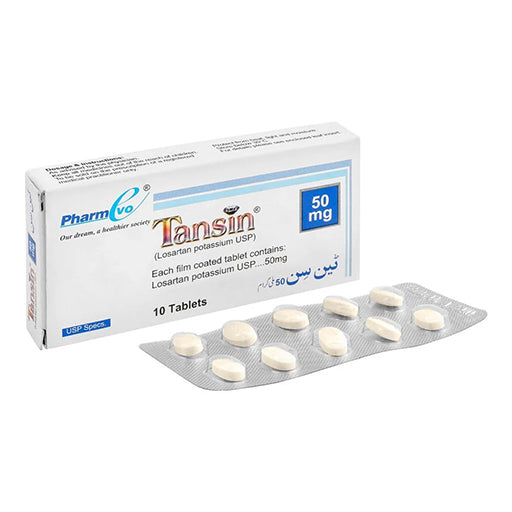 Tansin 50mg – 10 Tablets | Cholesterol & Heart Health Support