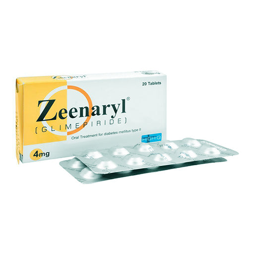 Zeenaryl (4mg) 20 Tablets