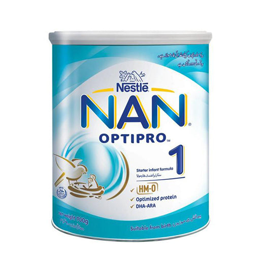 Nestlé NAN 1 OPTIPRO Starter Infant Formula – 900g Tin | Complete Nutrition for Babies (0-6 Months)