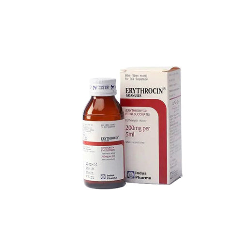 Erythrocin (200mg/5ml) 60ml Suspension