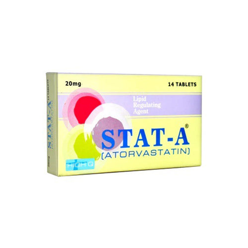 Stat-A 20mg – 14 Tablets | Cholesterol & Heart Health Support