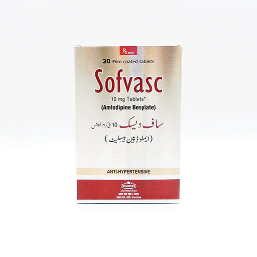 Sofvasc 10mg – 30 Tablets | Cholesterol & Heart Health Support