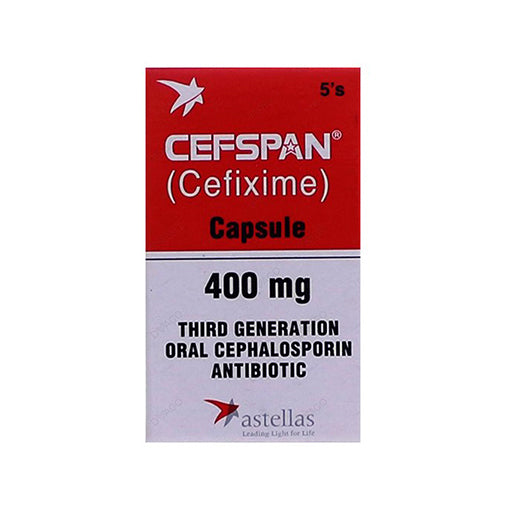 Cefspan (400mg) 5 Capsules