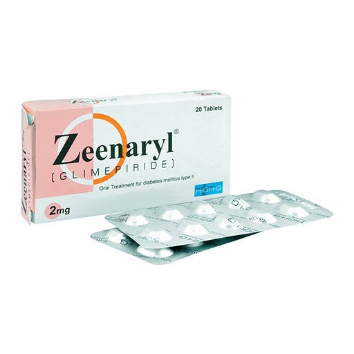 Zeenaryl (2mg) 20 Tablets