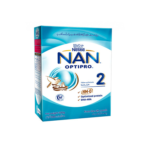Nestlé NAN 2 Follow-On Infant Formula – 300g | Balanced Nutrition for Babies (6-12 Months)