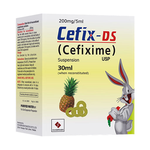 Cefix DS (200mg/5ml) 30ml Oral Suspension
