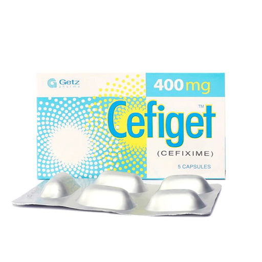 Cefiget (400mg) 5 Capsules