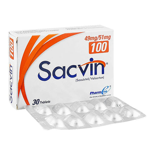 Sacvin 49/51mg – 30 Tablets | Blood Pressure & Heart Health Support