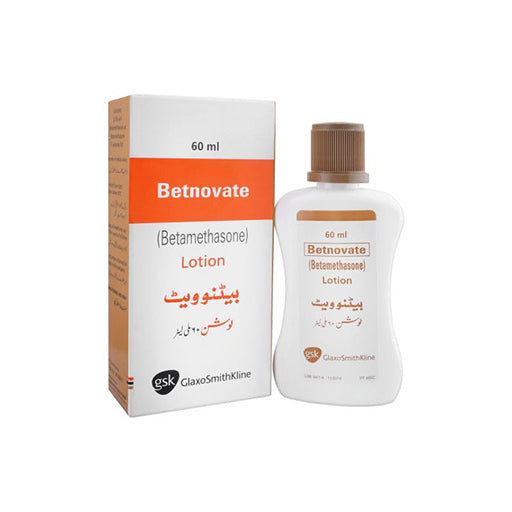Betnovate-N (0.1/0.5%) 60ml Lotion – Betamethasone & Neomycin Topical Lotion for Skin Infections & Inflammation