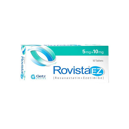 Rovista EZ 5/10mg – 10 Tablets | Cholesterol & Heart Health Support