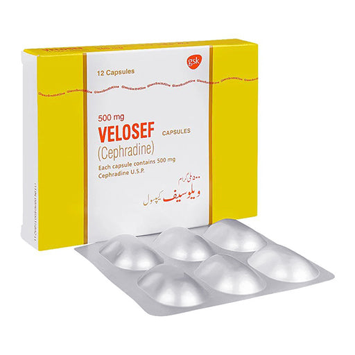 Velosef (500mg) 12 Capsules