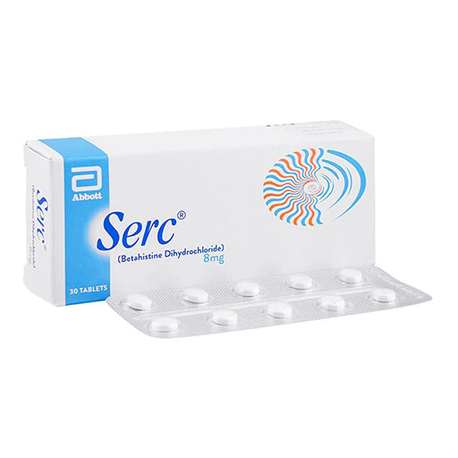 Serc (8mg) 30 Tablets