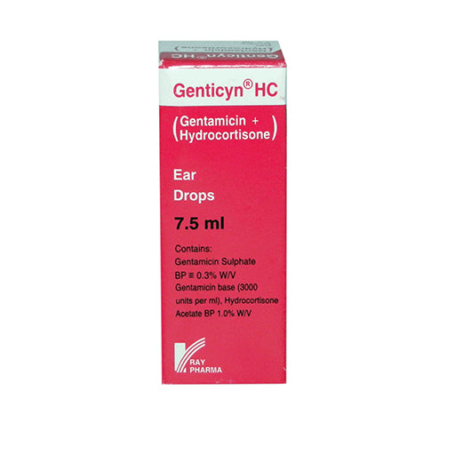 Genticyn (0.30% w/v) 7.5ml Eye-Ear Drops